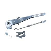 Handbremse satz - Chrom passend für VW Käfer 08/55-12/64, Karmann Ghia 08/55-12/64,Type 3 -01/65