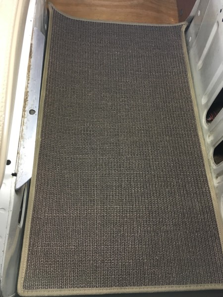 Sisalmatte Teppich Fußboden Matte Fahrerkabine VW Bus T2 T2 8.72